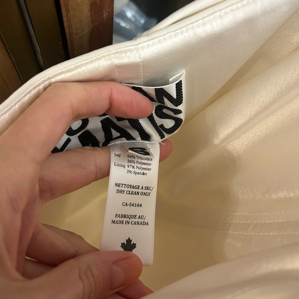Lucian Matis Cream Bow Dress - Picture 5 of 11